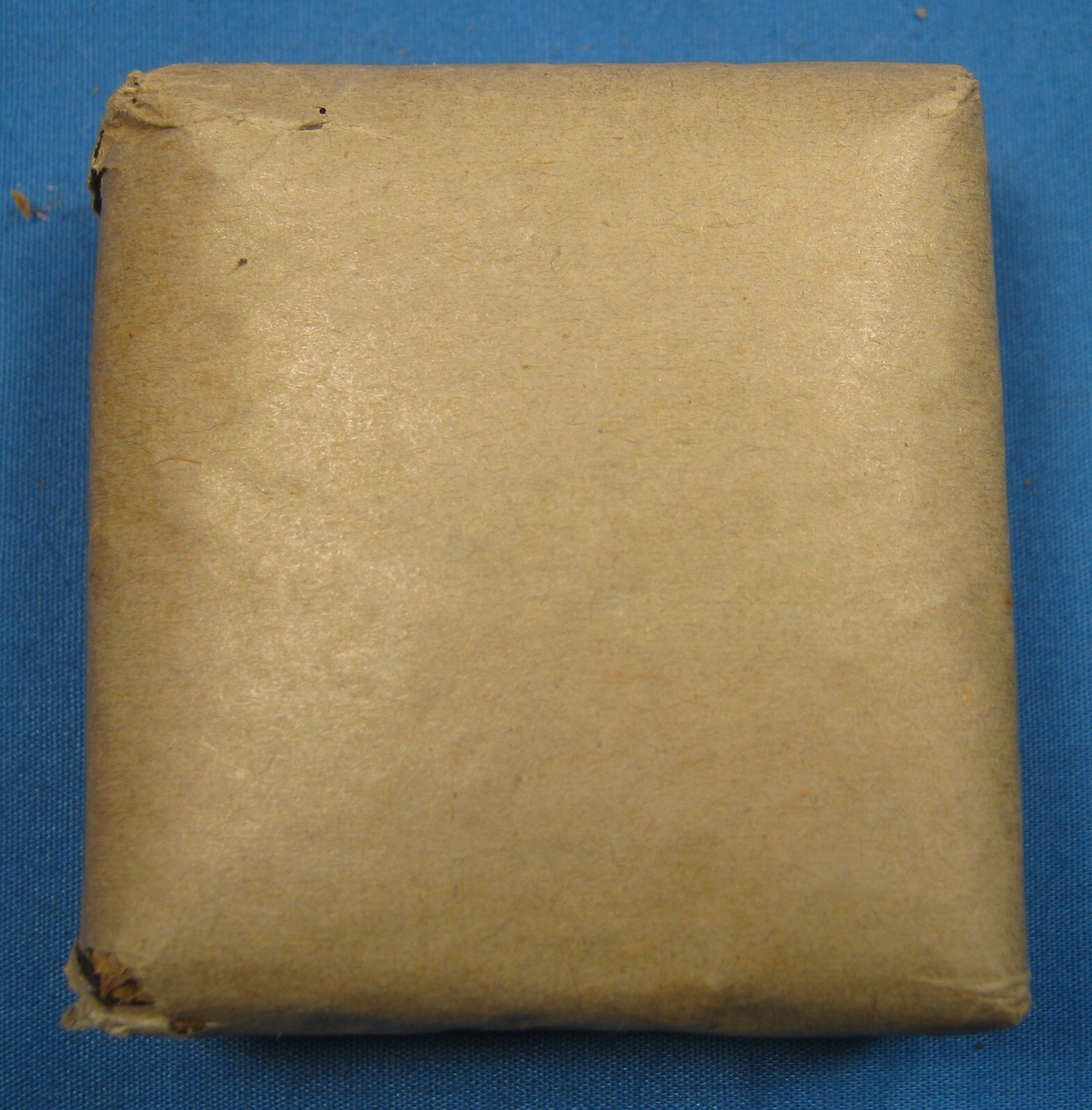 VINTAGE PARKE-DAVIS CHESTNUT PAPER PACKAGE FREE SHIPPING Y