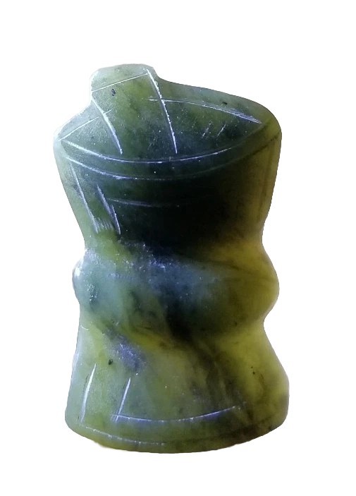 Vintage Jade Pin Pharmacists Pharmacy Mortar And Pestle Lapel Hat Tie Pin