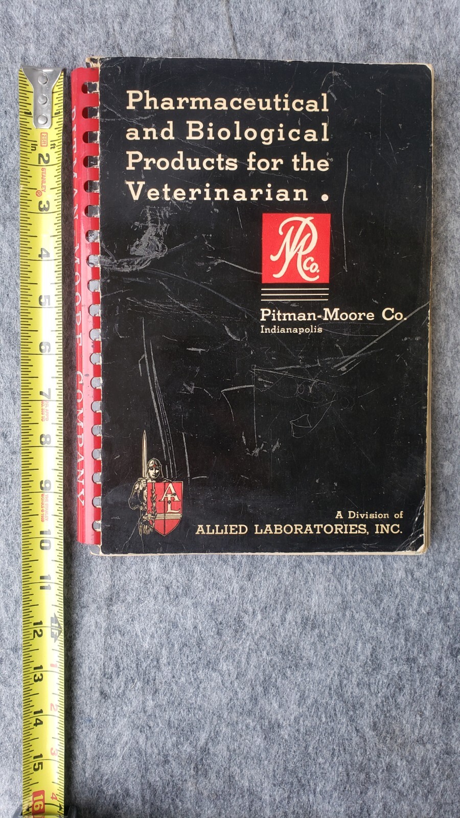 Veterinarian Products 1939 Price List Pitman-Moore Co Pharmaceuticals Indy
