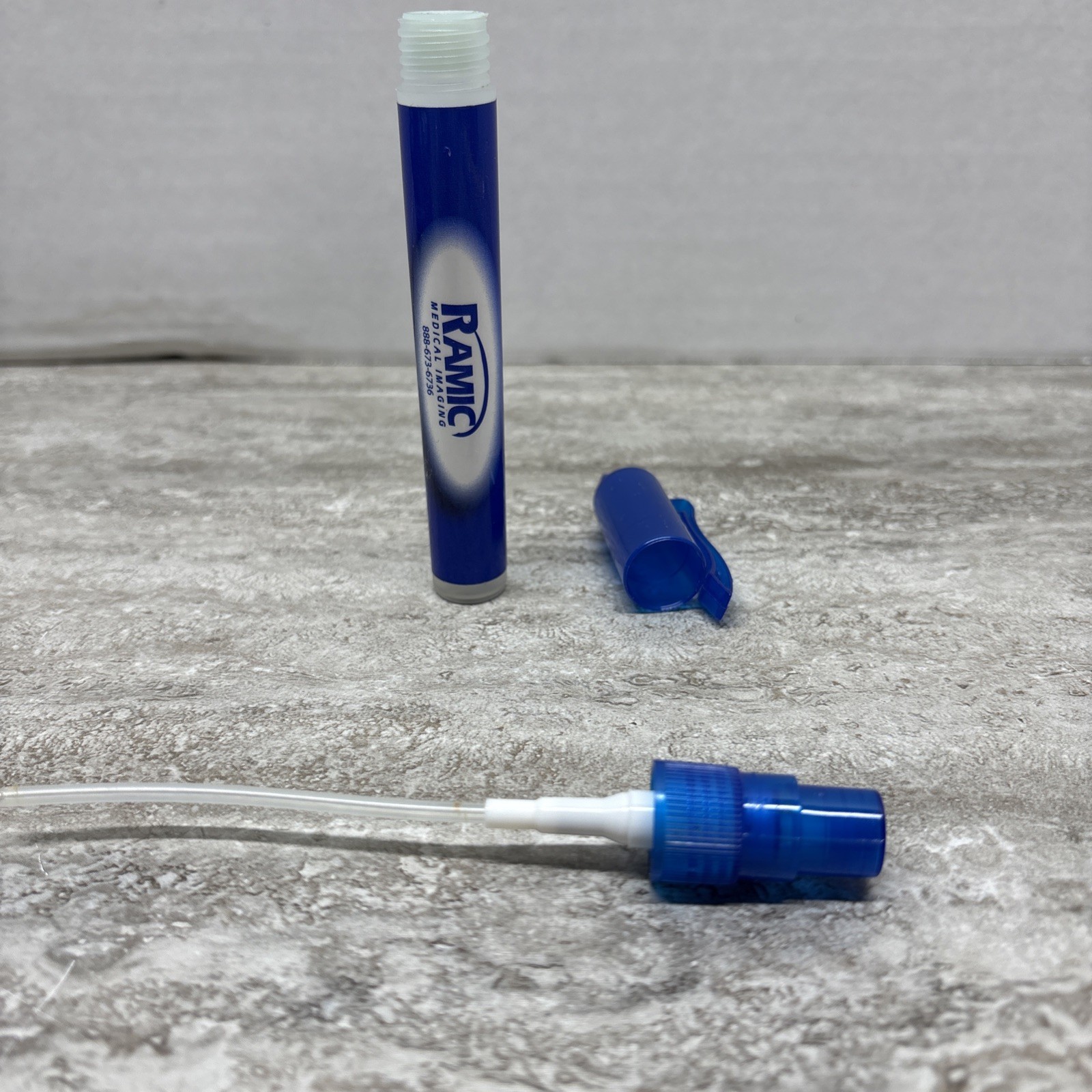 Ramic Medical Imaging Advertisement Promo Pump Hand Sanitizer Clip On Shirt Refi