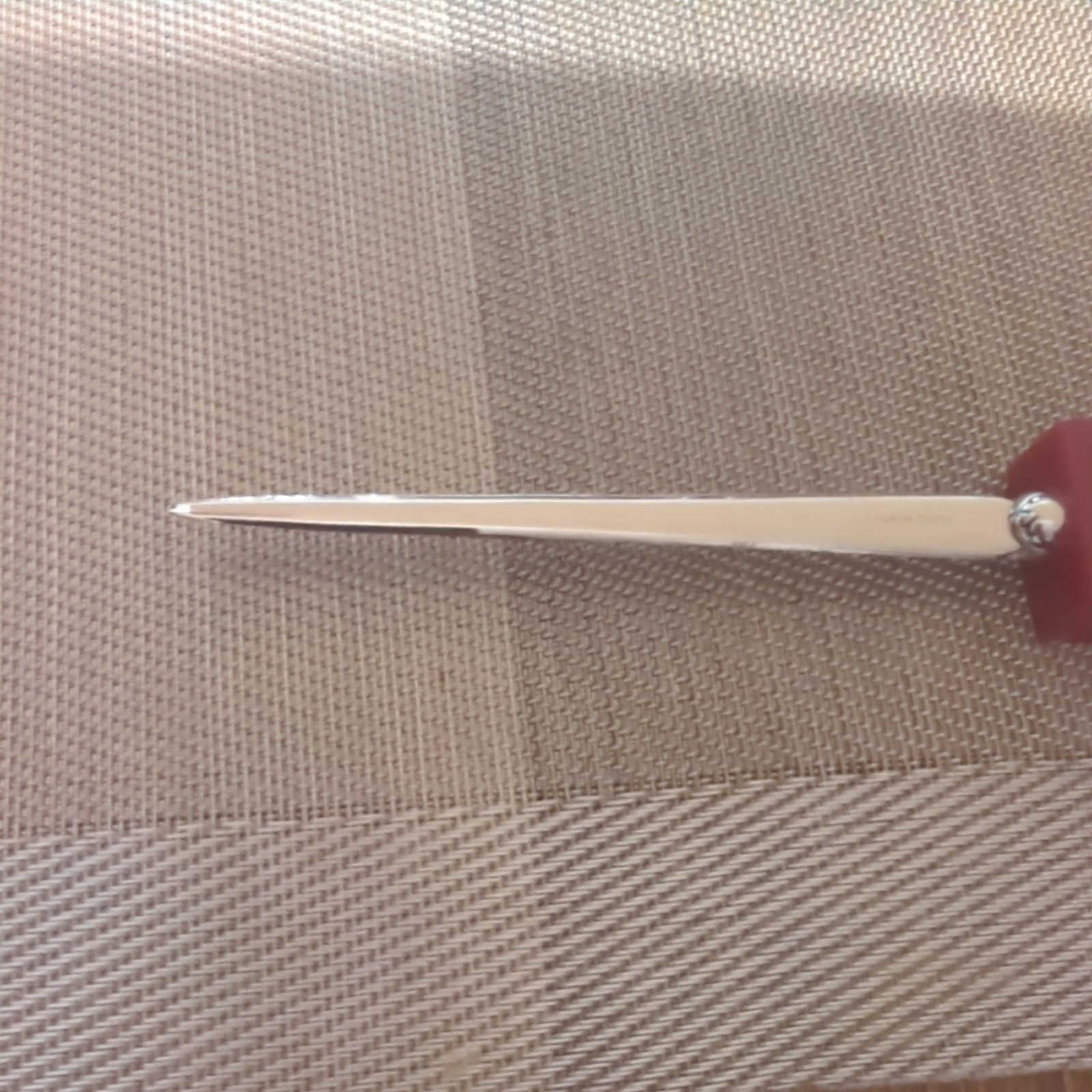 Pharmaceutucal Drug Rep Promo Letter Opener. 9.5 inch Branded Vintage Promo