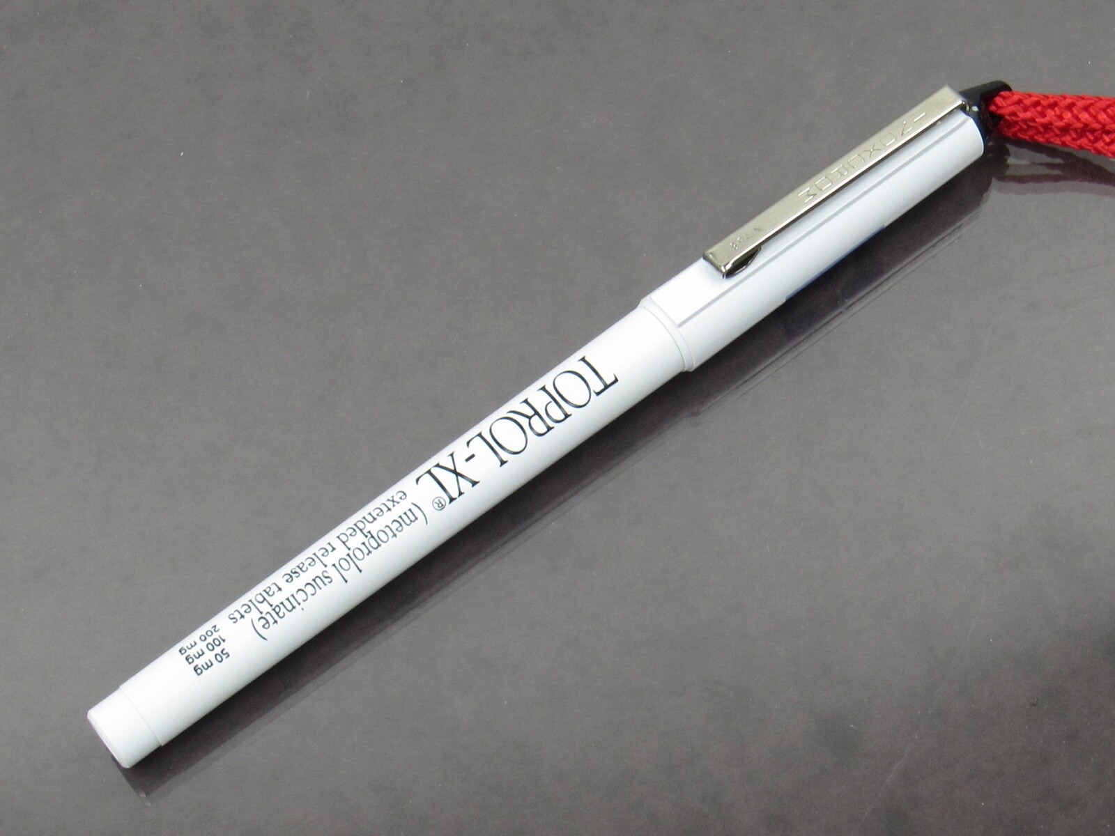 Toprol Lanyard Inoxcrom PEN Drug Rep Pharmaceutical Promo Advertising