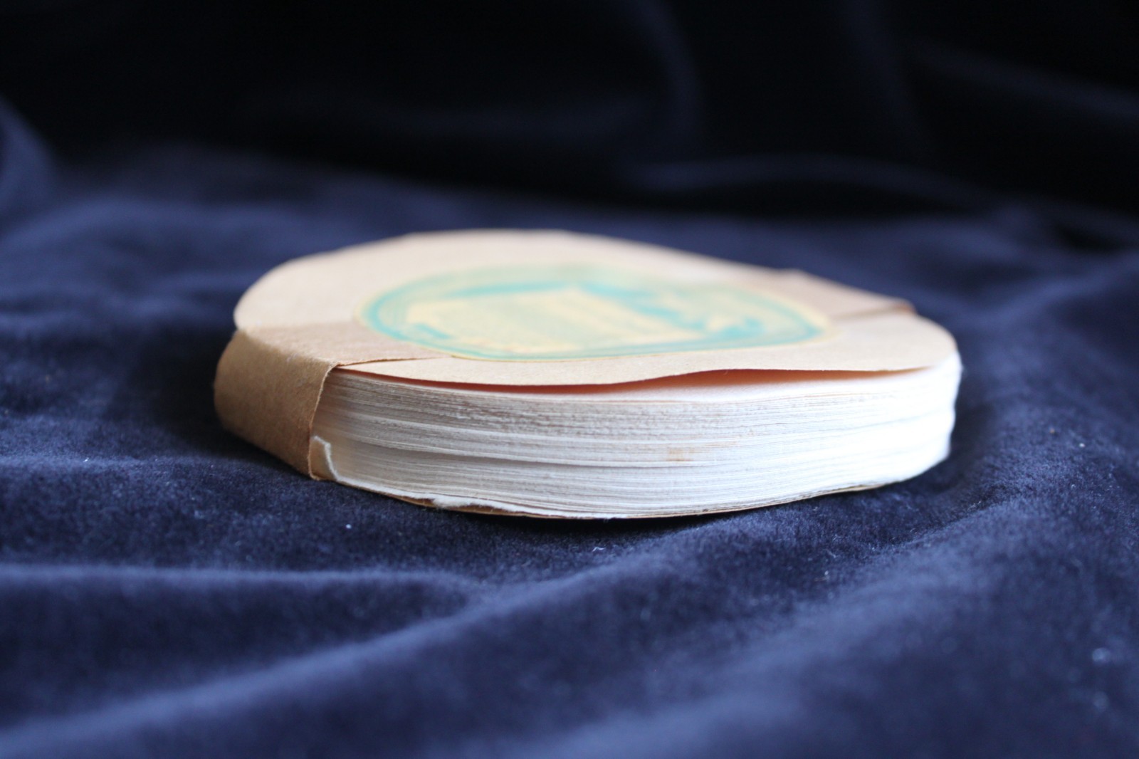 Vintage Pharmacy Apothecary Filter Paper Reeve Angel Gryphon logo