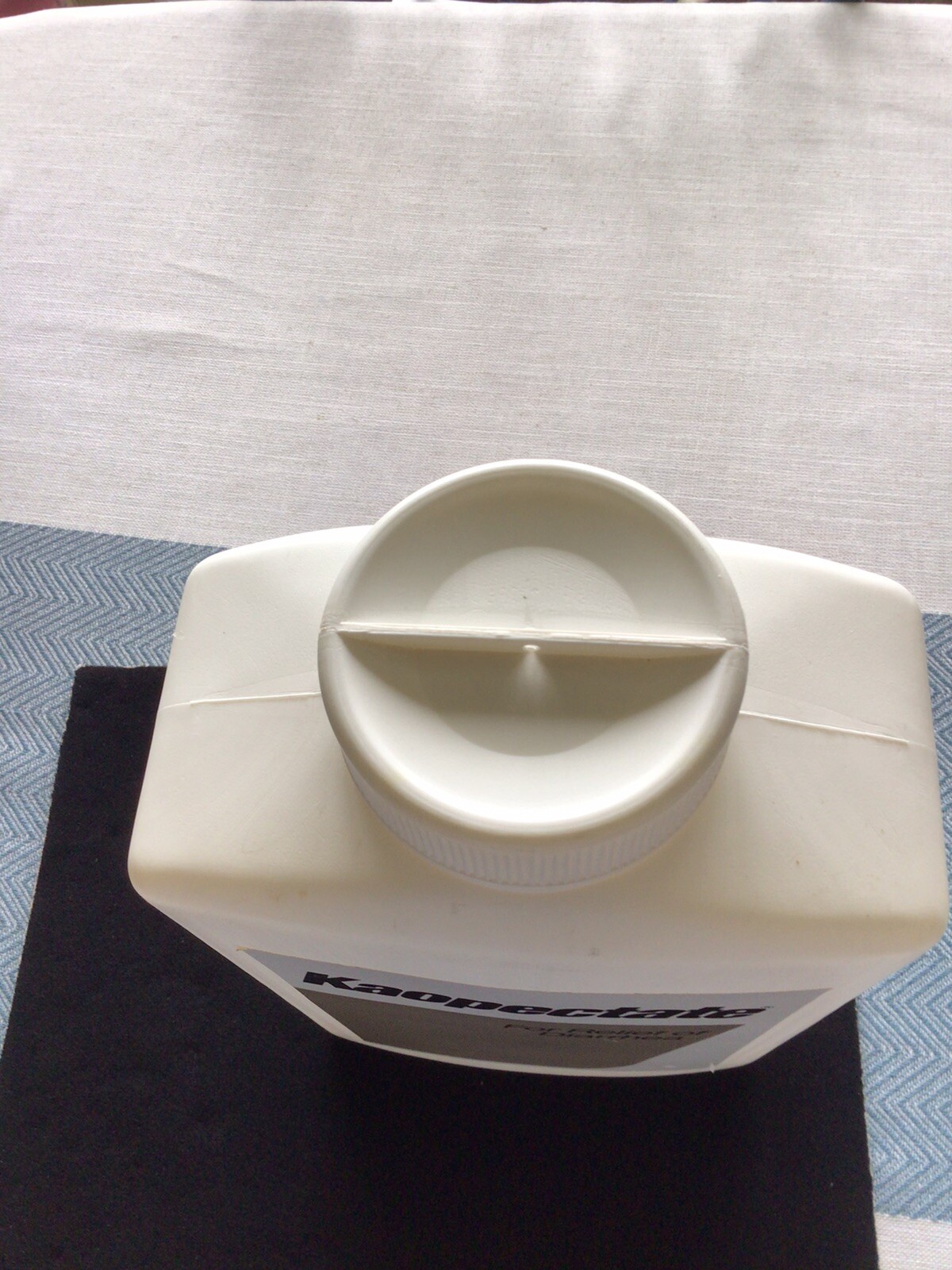 Vintage Double Sided 13” Upjohn Pharmaceuticals Kaopectate Plastic Display Btl