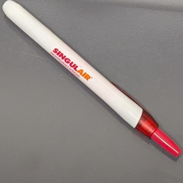 Drug Rep Pharmaceutical Promo SINGULAIR Medical Advertising HIGHLIGHTER MARKER