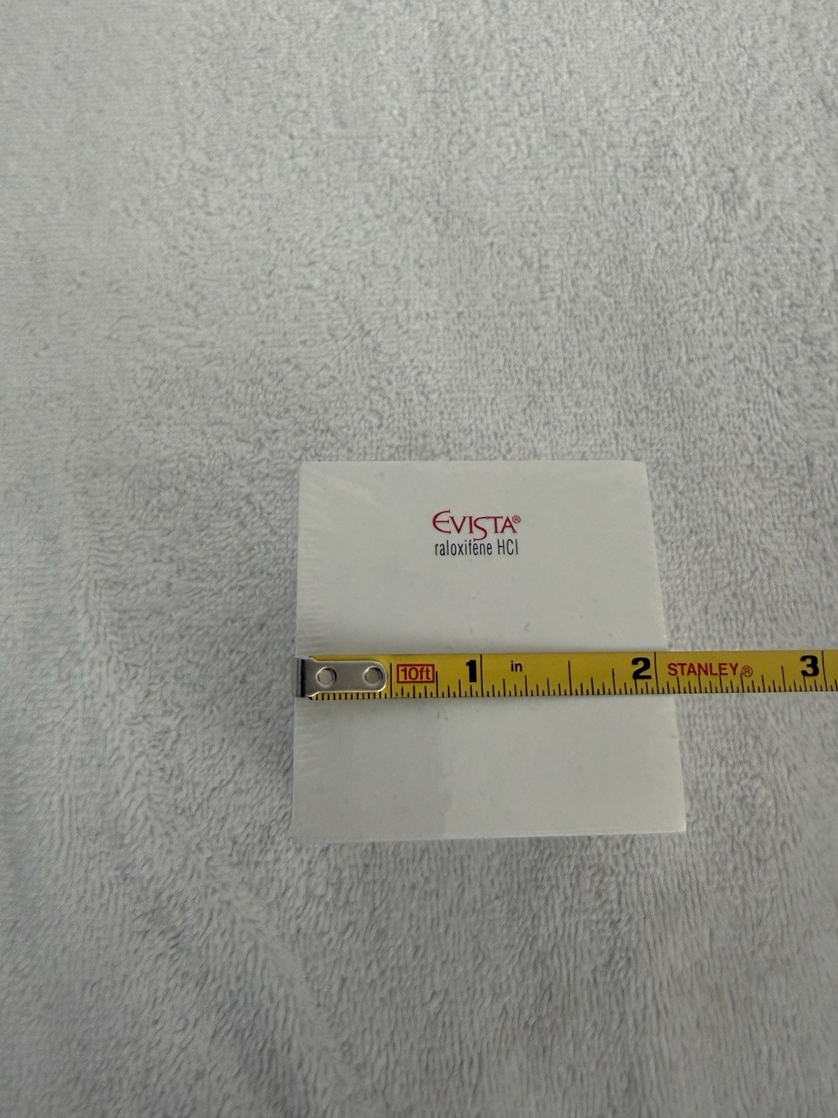 Evista Pharmaceutical Drug Rep Notepad Sticky Notes Cube 2 x 2 x 2