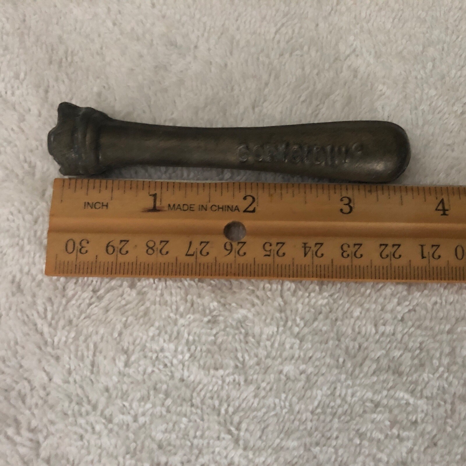 Rx Apothecary “Edict Of 1240” Frederick II, Bronze Mortar & Coricidin Pestle
