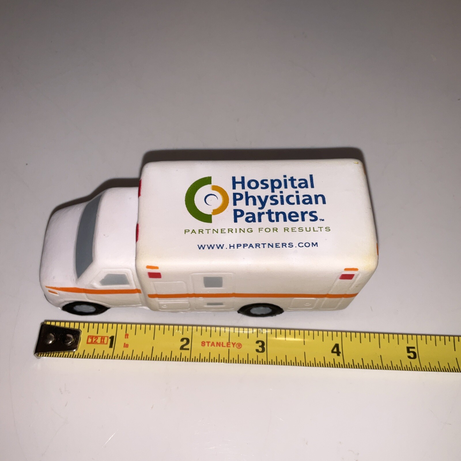 Vintage Hospital Physician Partner STRESS Car MEDICAL REP LOGO Rare
