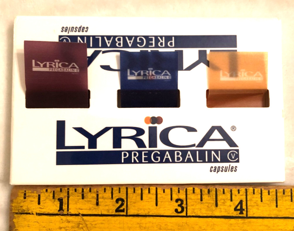 Lyrica Page Flags/Tabs w/ Dispenser Pfizer Pharmaceutical Sales Rep Merch Rare