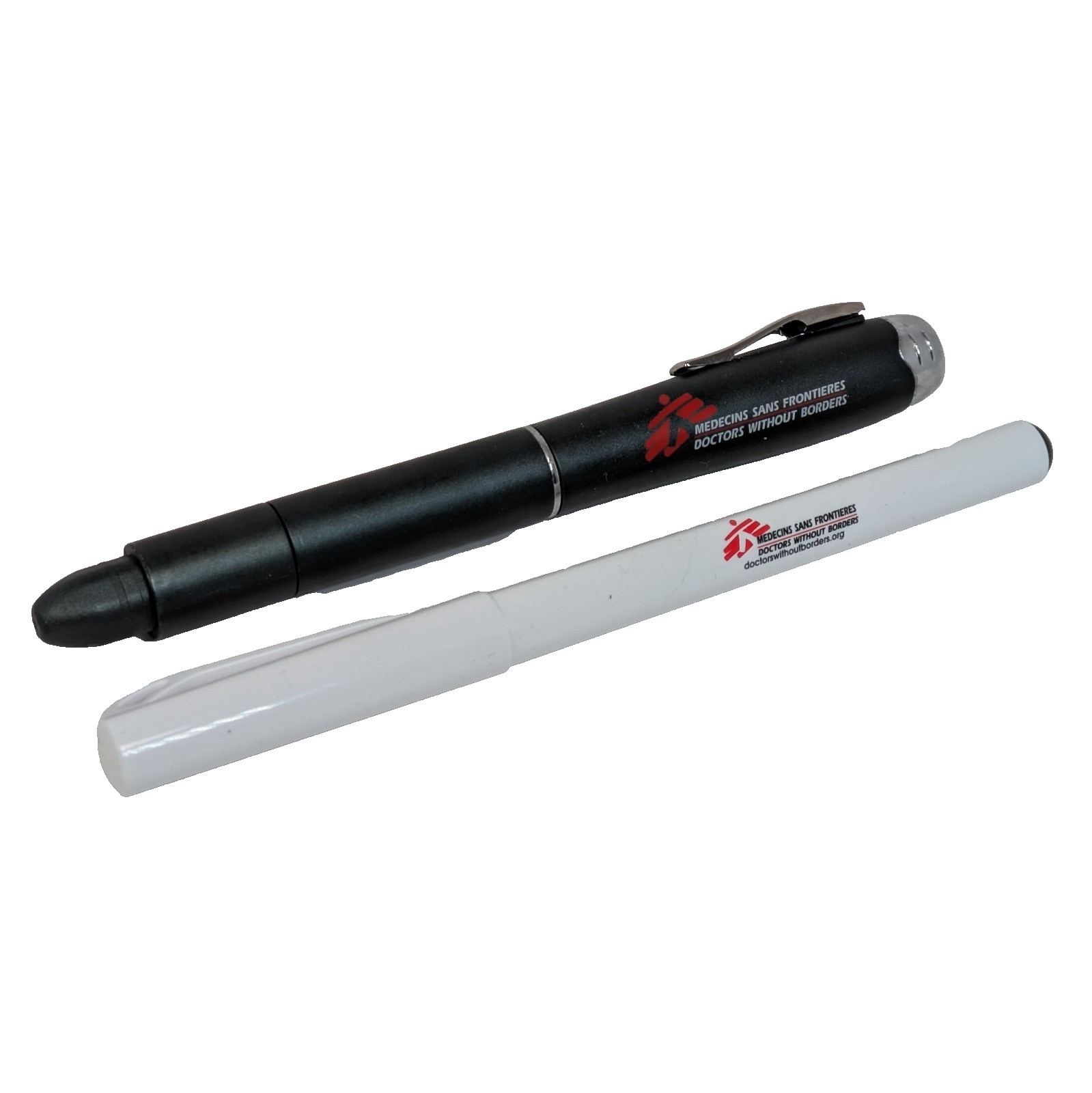 Doctors Without Borders Flashlight Pen Screwdriver & White Ballpt Medical Field