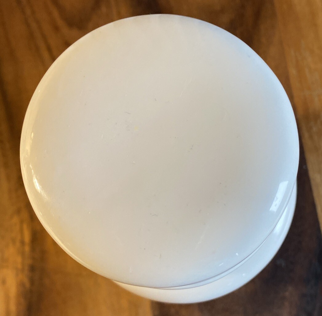 VTG Trandate Labetalol HCI Glaxo Apothecary Medicine Jar Lid Pharma Advertising