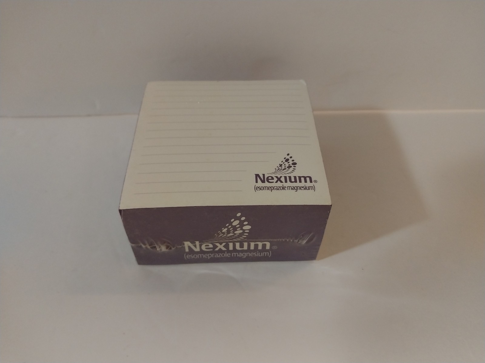 Nexium Pharmaceutical Rep Advertising Post It Note Pad Sealed