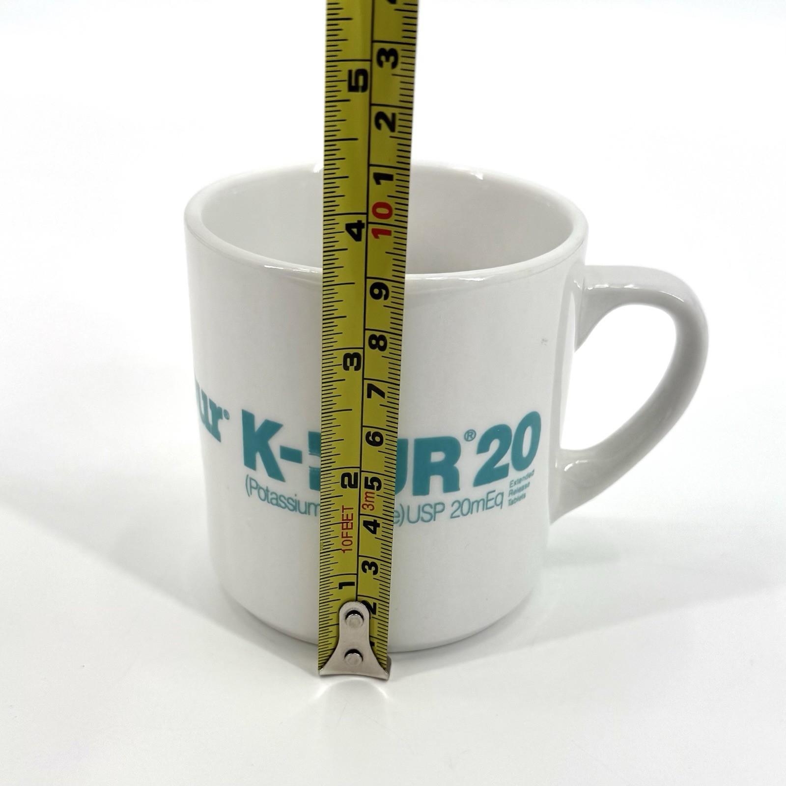 Pharma Drug Rep Collectible Theo-Dur Nitro-Dur K-Dur 20 Coffee Mug Nitroglycerin