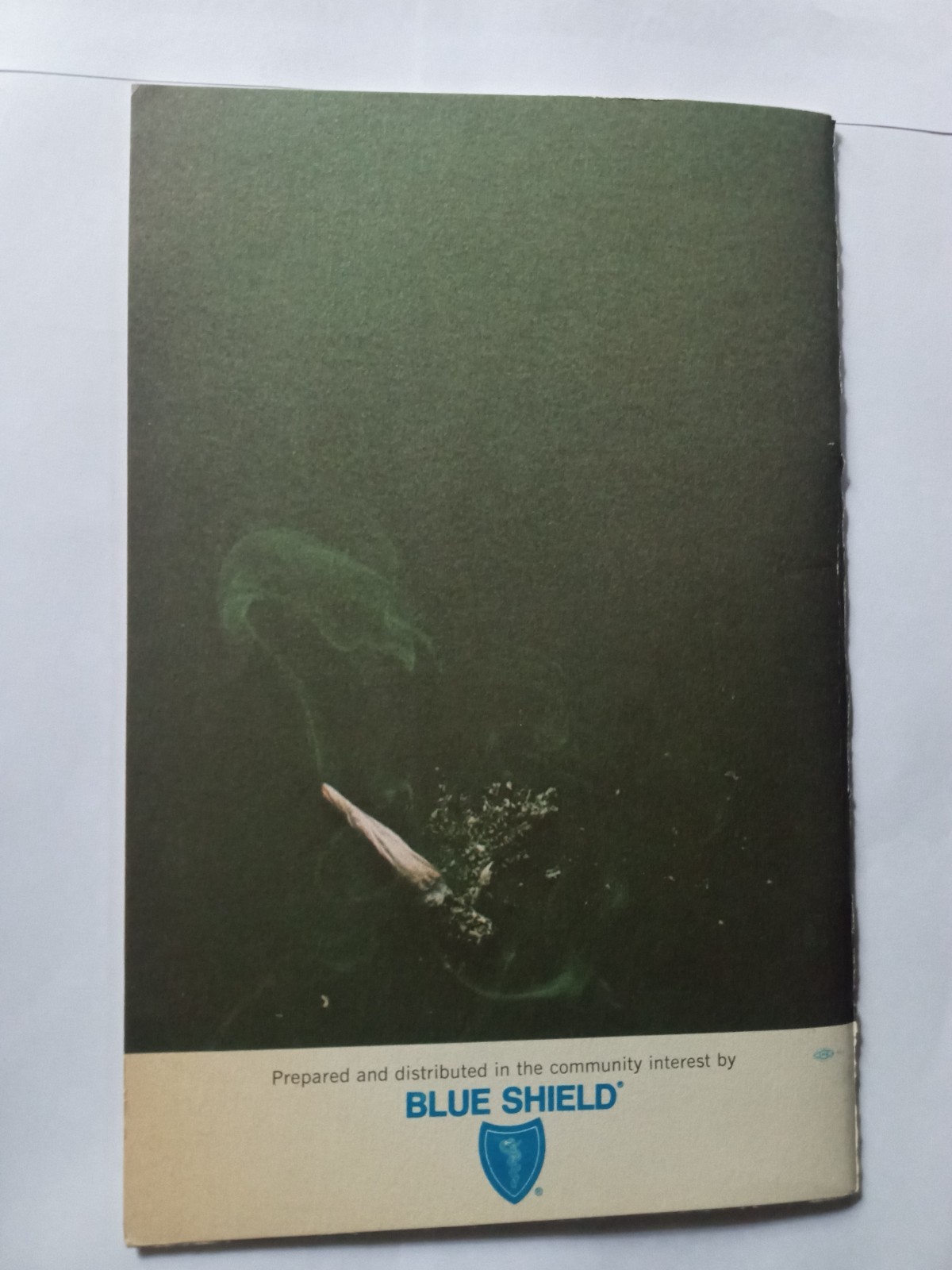 1970’s ANTI-DRUG BOOKLET. DRUG ABUSE: THE CHEMICAL COP-OUT. BLUE SHIELD