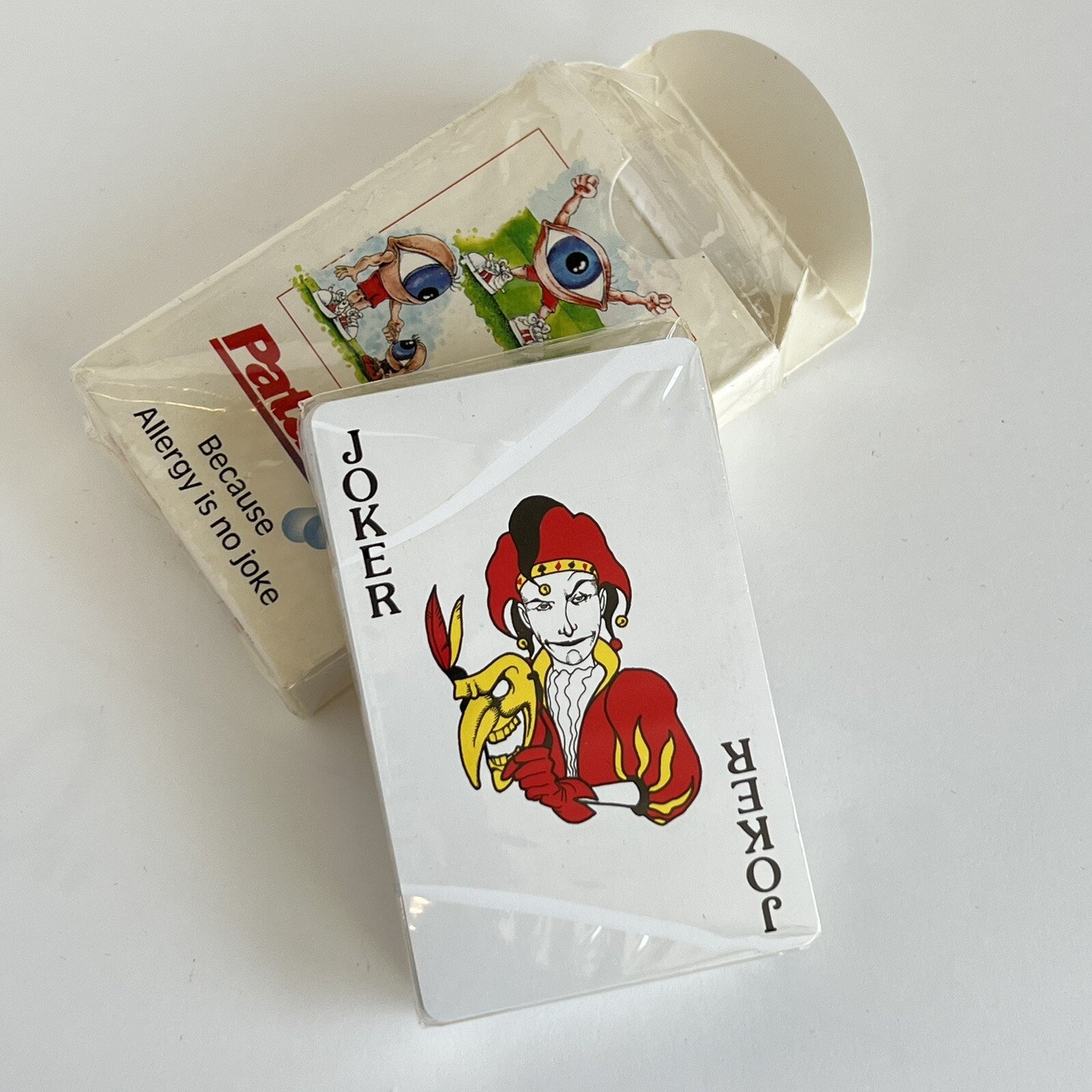 Eyeball Man Patanol Pharmaceutical Playing Cards Deck New Old Stock