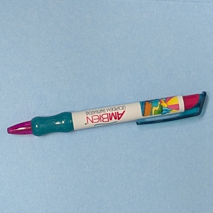 Drug Rep Writing Pen AMBIEN Pharmaceutical Advertising Collectible