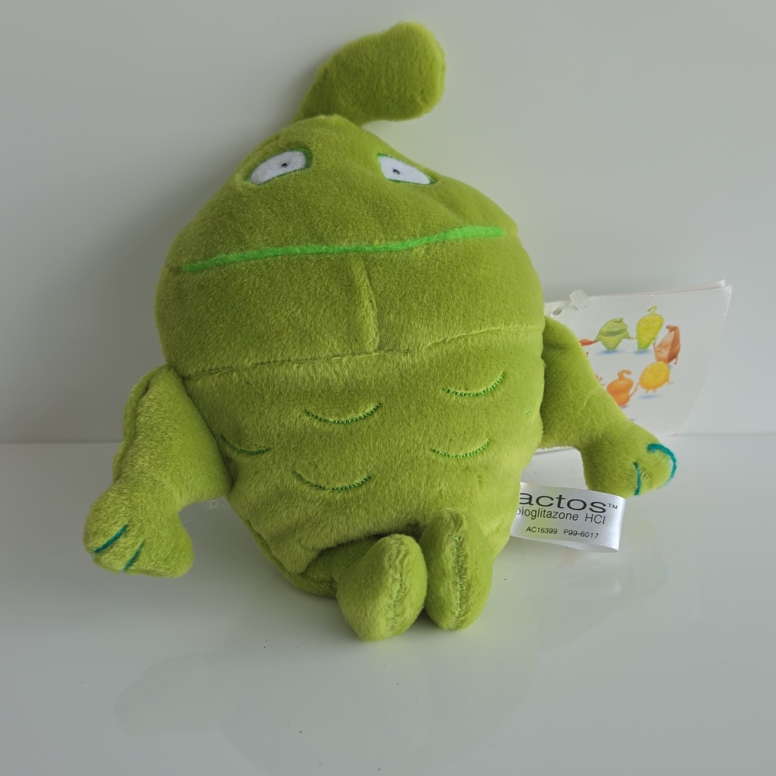 ACTOS PIOGLITAZONE Triglyceride Plush 8″ Medical Pharmaceutical Advertising Drug