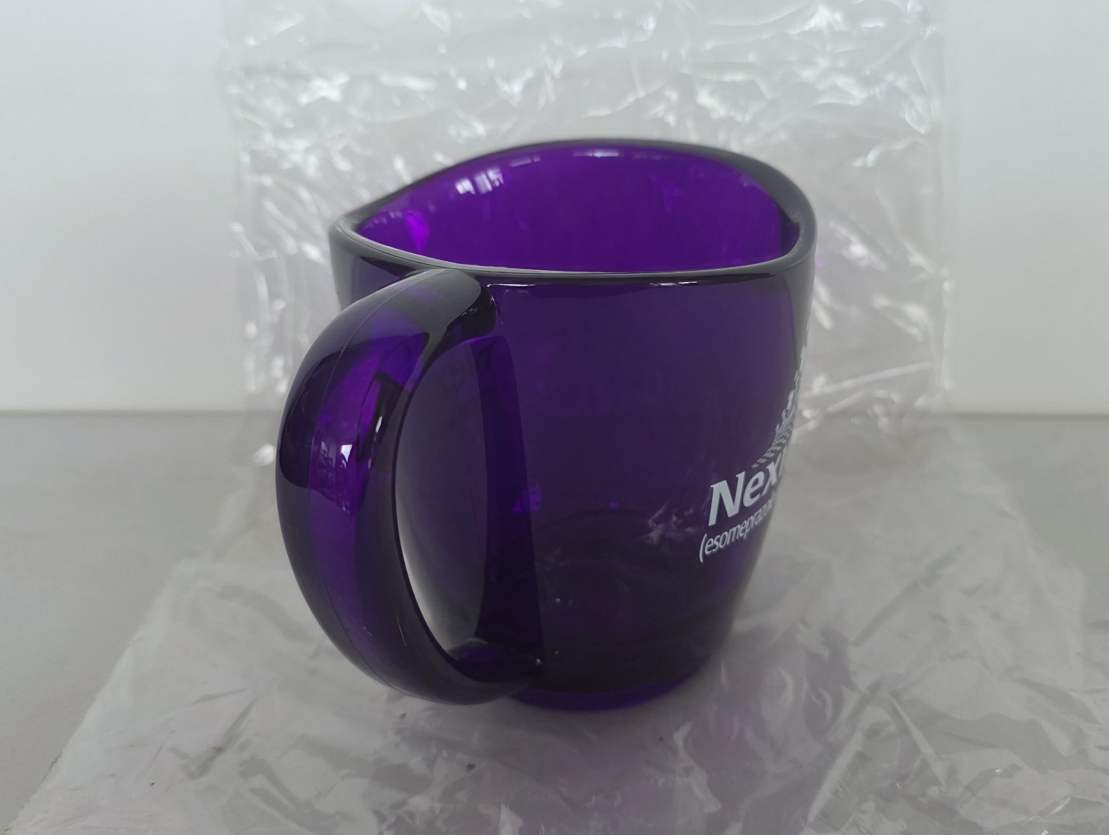 Nexium Mug The Purple Pill AstraZeneca AZ Pharmaceutical Advertising Promotional