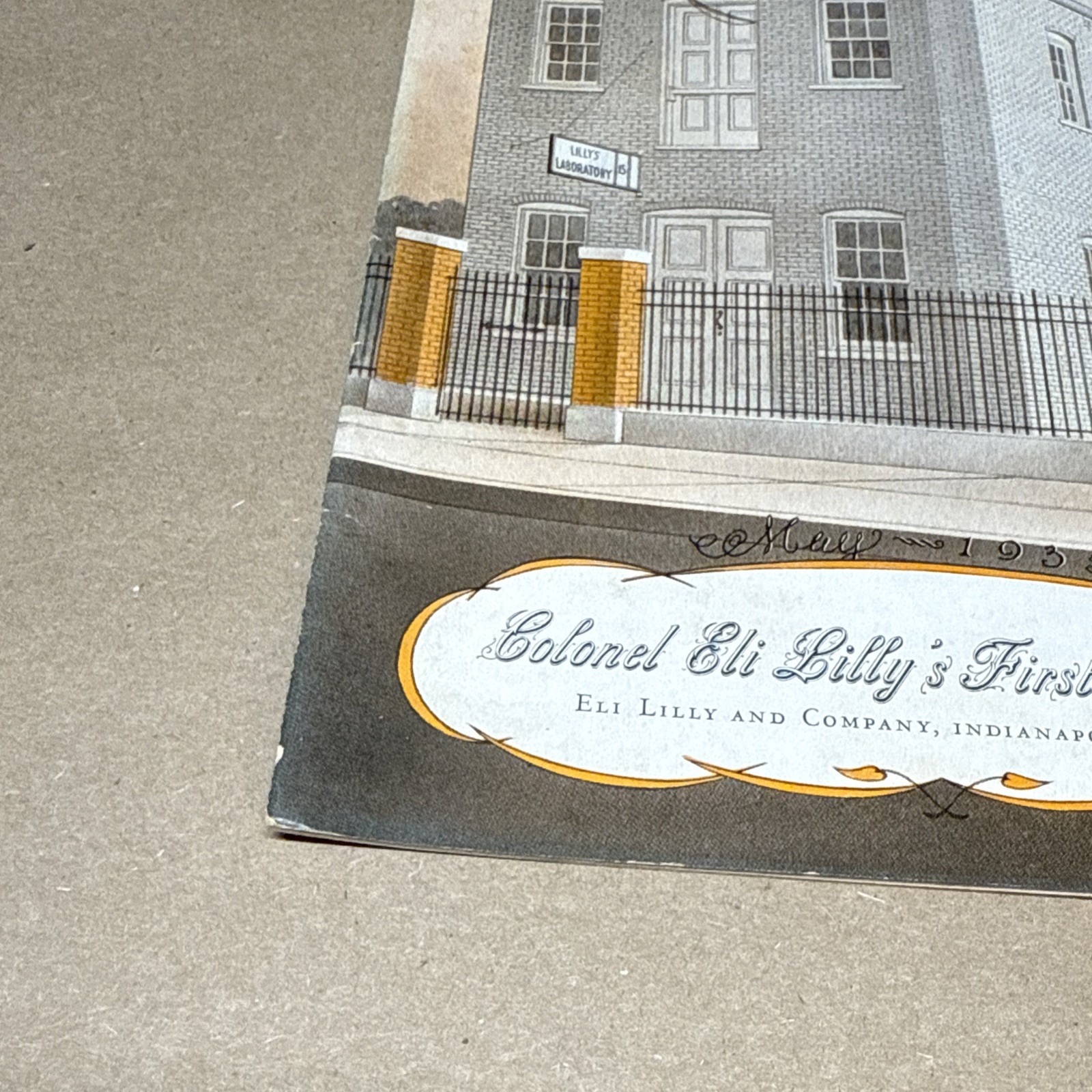 Tile And Till Magazine Eli Lilly And Company May 1935 Indianapolis Indiana