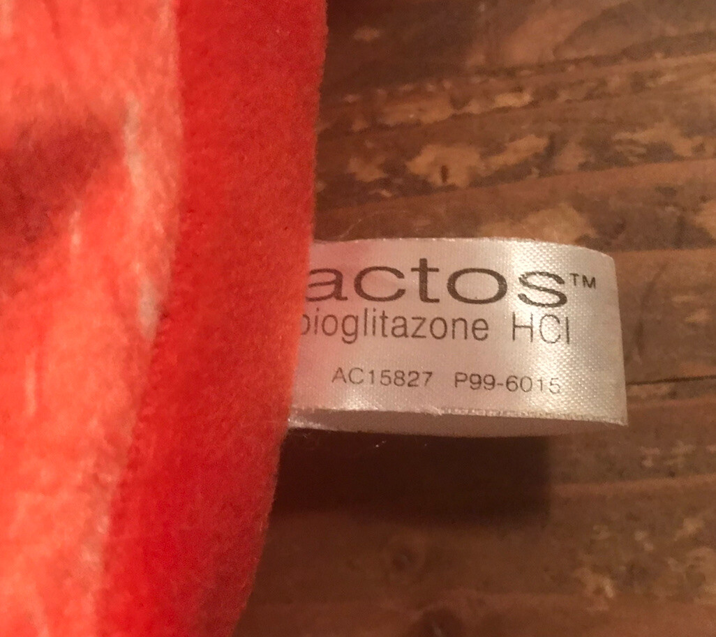 ACTOS PHARMACEUTICAL DRUG REP PLUSH