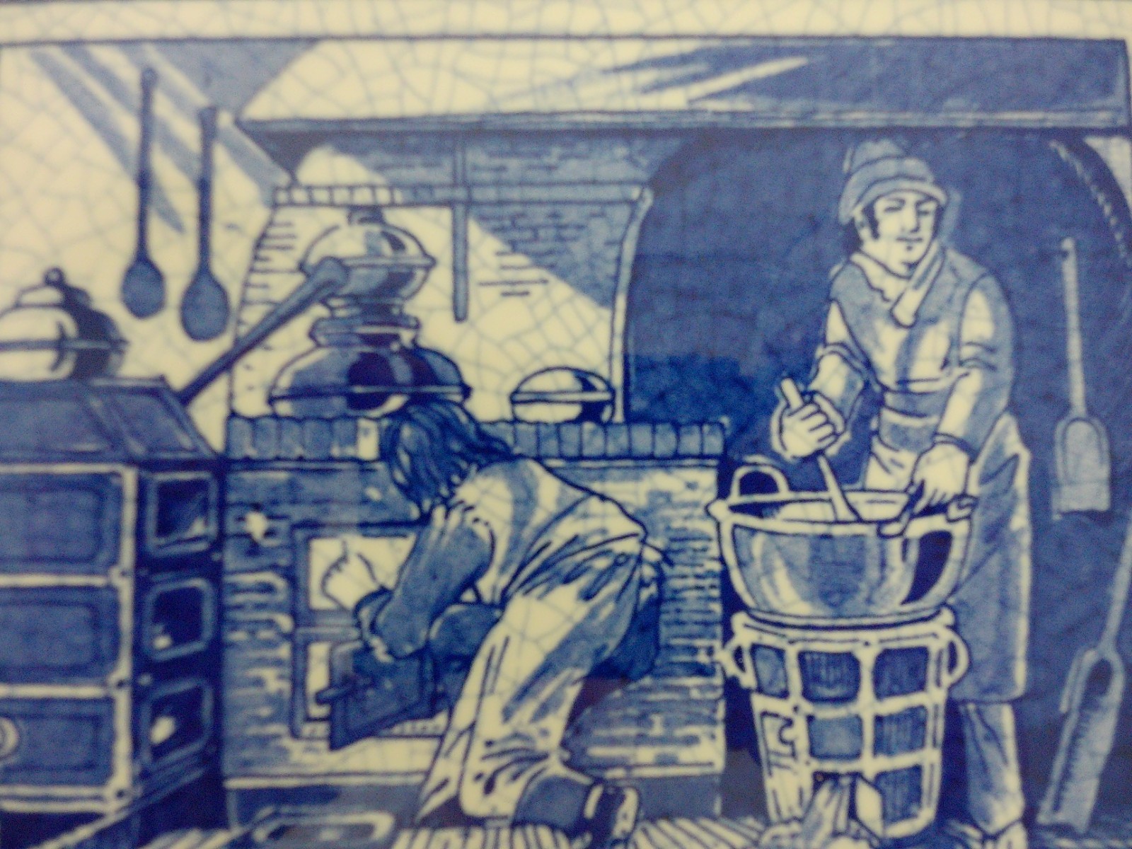 Burroughs Wellcome Delft Holland Ceramic Pharmacy Pill Tile Laboratory 1990 #18
