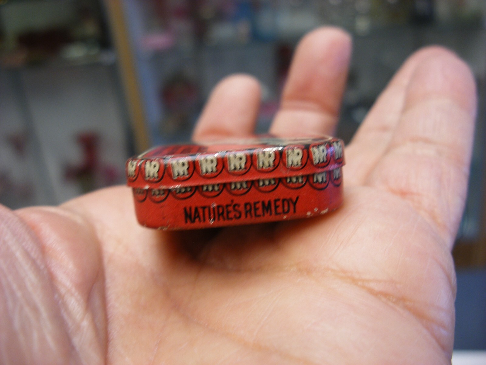 Vtg Medical Pharmacy – Natures Remedy A. H. Lewis Constipation Tablets Tin Empty