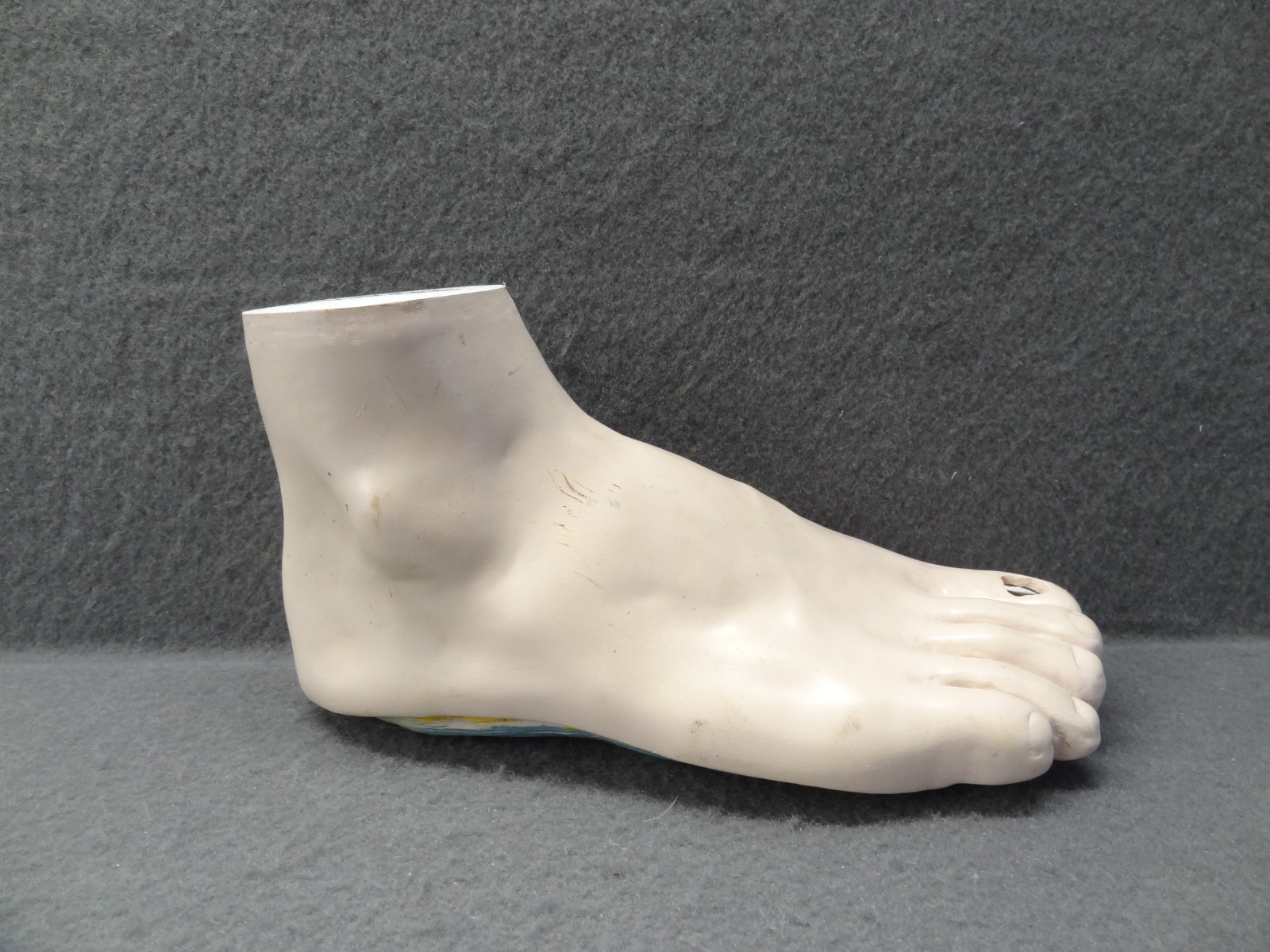 Janssen Sporanox Capsule Foot Display Model Prop Doctor Office Advertisement EUC