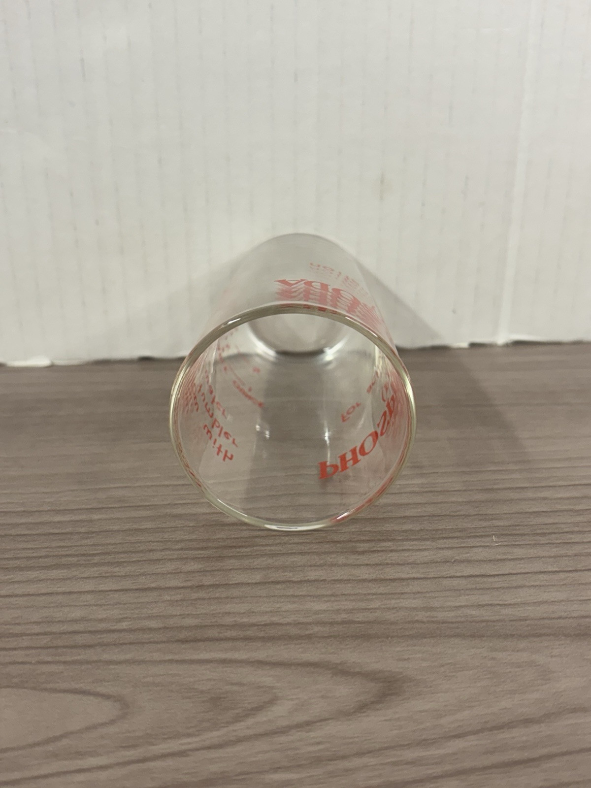 Vintage Medical Glass Phospho-Soda (Fleet) Shot Glass Measuring Cup