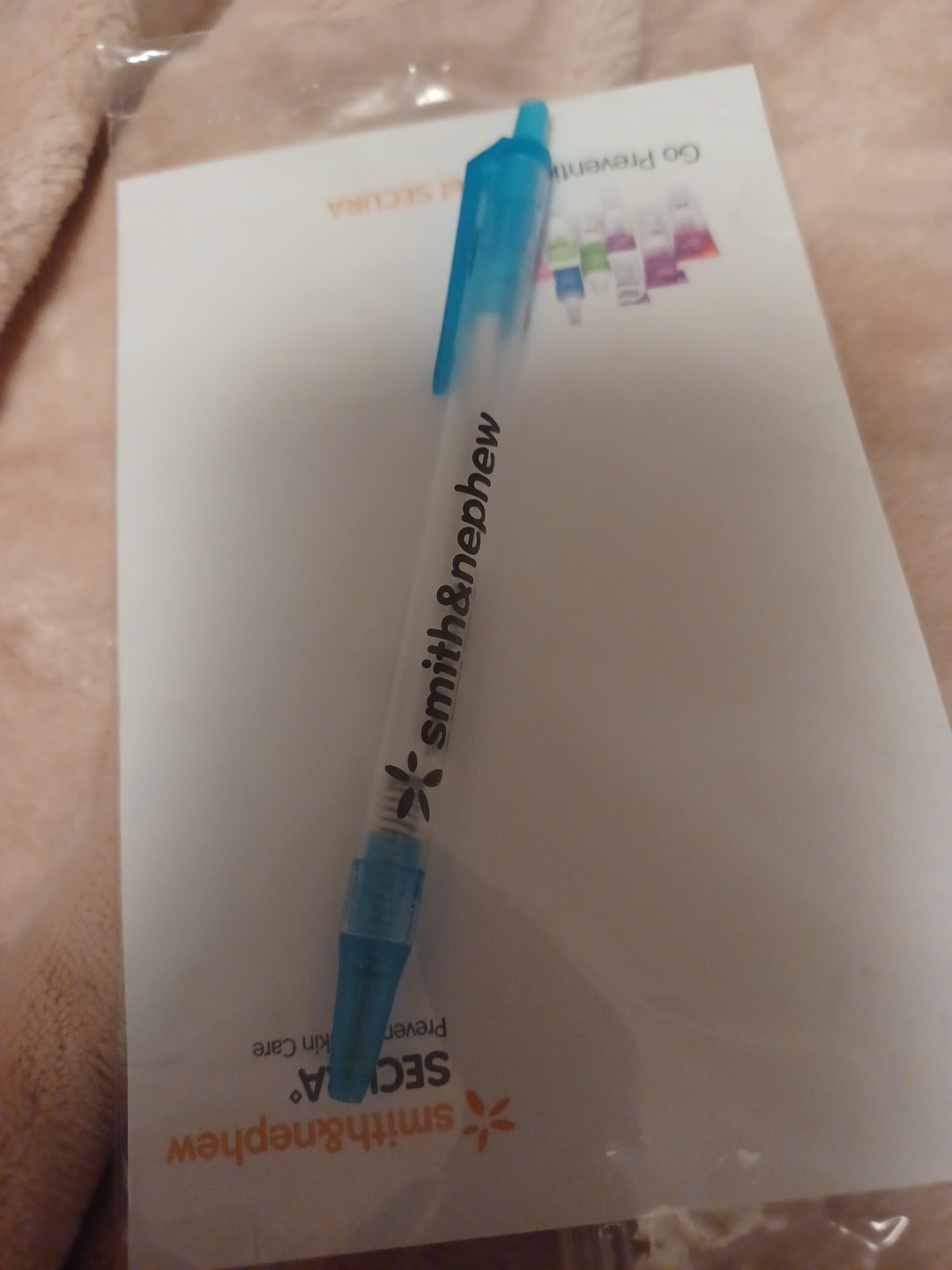 Smith& Nephew Pharmaceutical Pen& Sticky Note Set