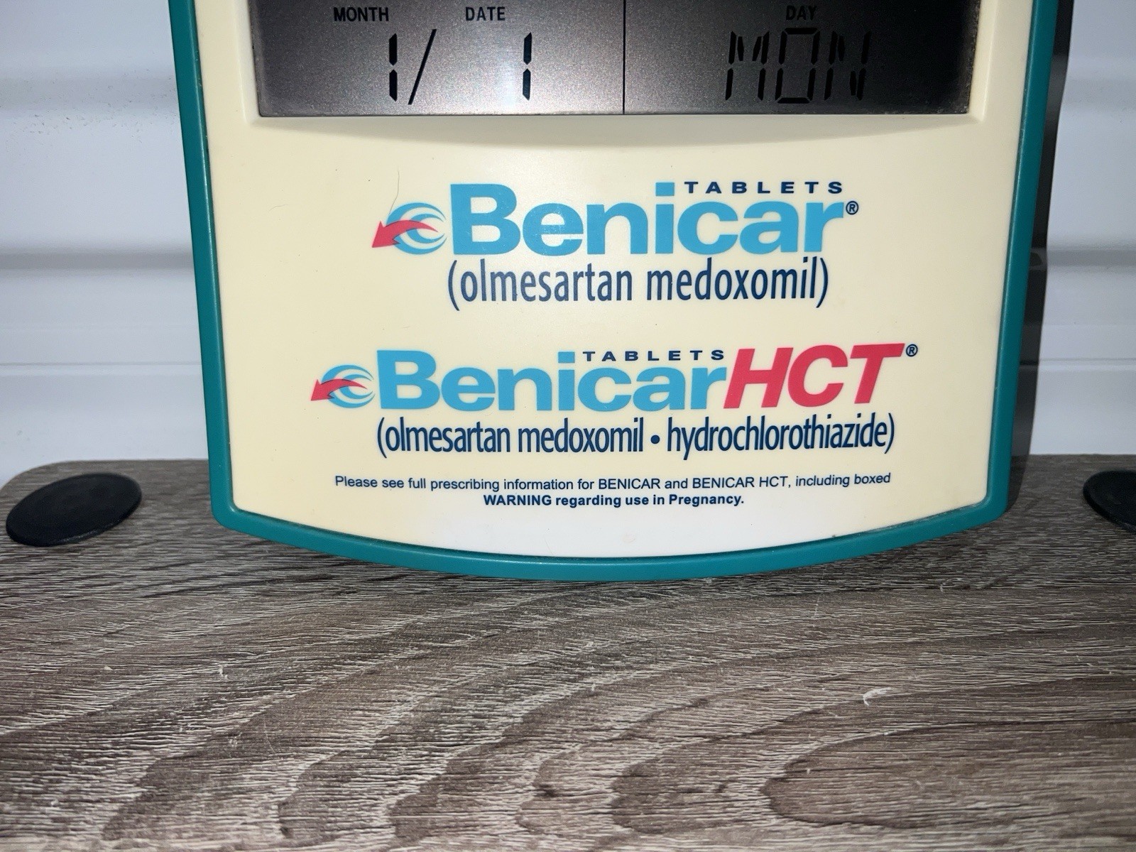 Benicar Pharmaceutical Drug rep Advertising digital wall Blood pressure Heart
