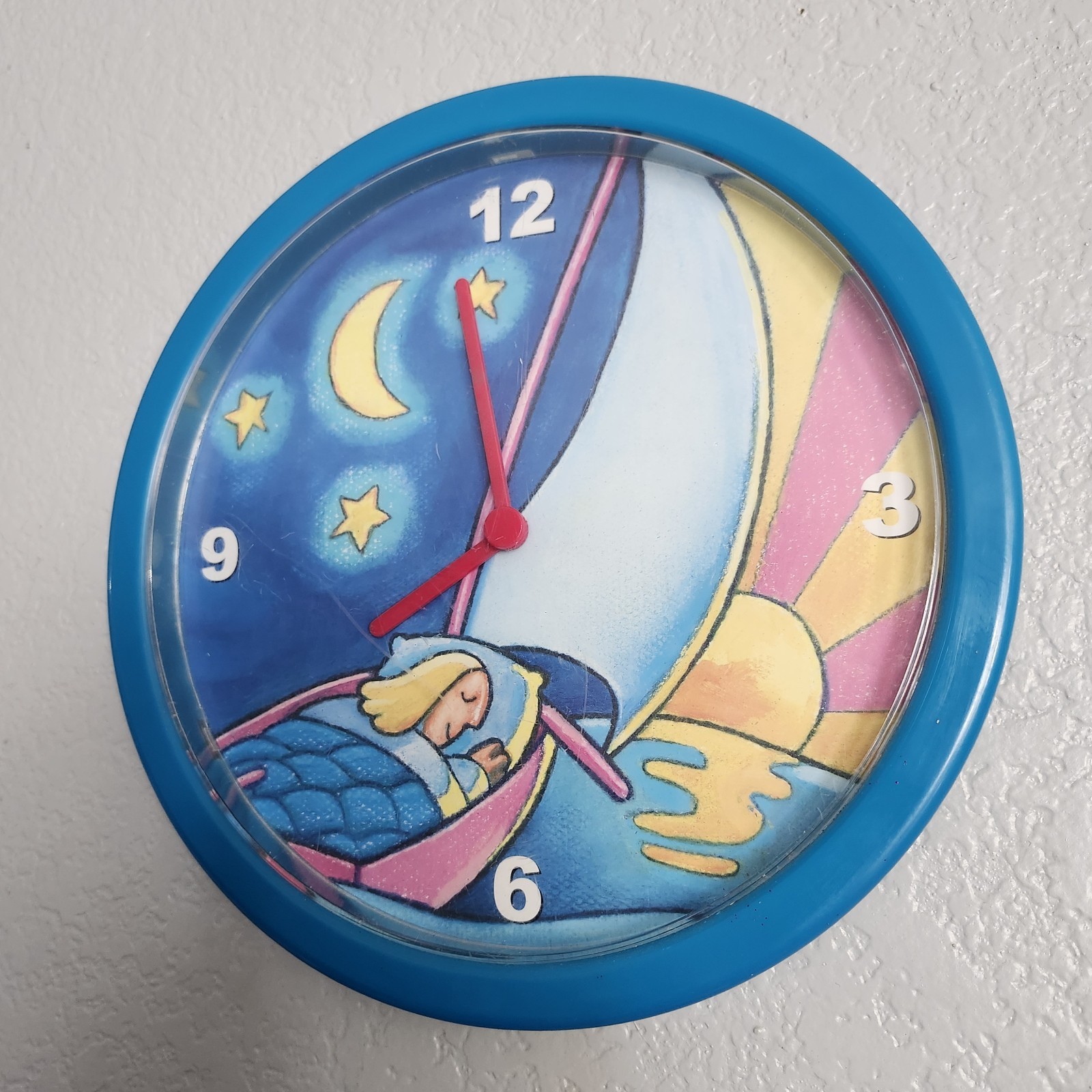 Vintage Ambien Drug “Simone” Sleepy Girl Clock Pharmaceutical Drug Rep PARTS