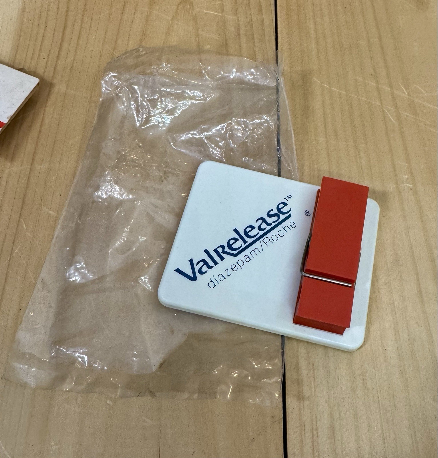 Pharmacy Swag *Valium* Chip Clip