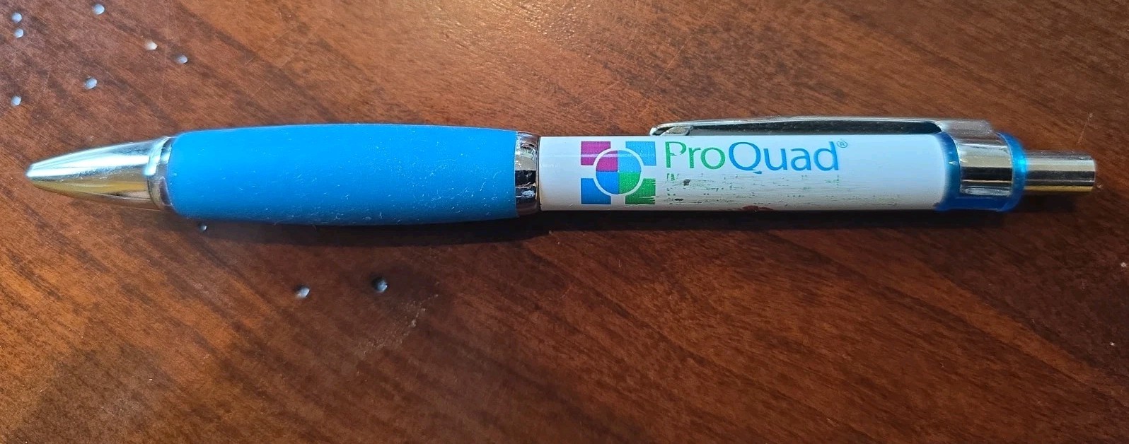 ProQuad Pen Pharmaceutical Drug Rep Promo Vintage WRITES!