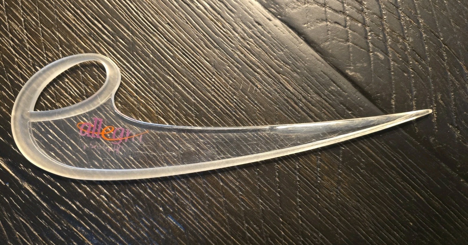 Allegra Letter Opener Plastic Vintage Advertising Pharmaceutical Drug Rep Promo