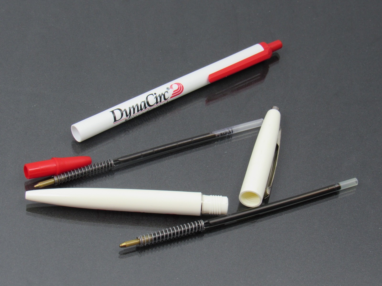Lot of 2 DynaCirc PENS Drug Rep Pharmaceutical Promo Medical Advertising by BIC
