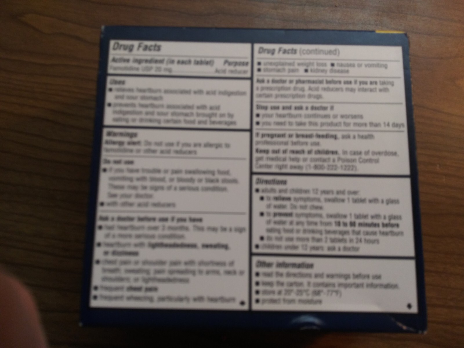 Zantac 360 Maximum Strength, 20Mg Tablets, 90 Ct (new/seled)