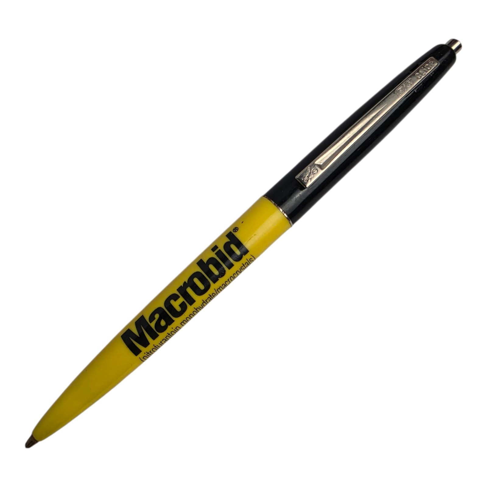 Vintage Macrobid Bic Ballpoint Pen Drug Rep Pharmaceutical Medical Advertising