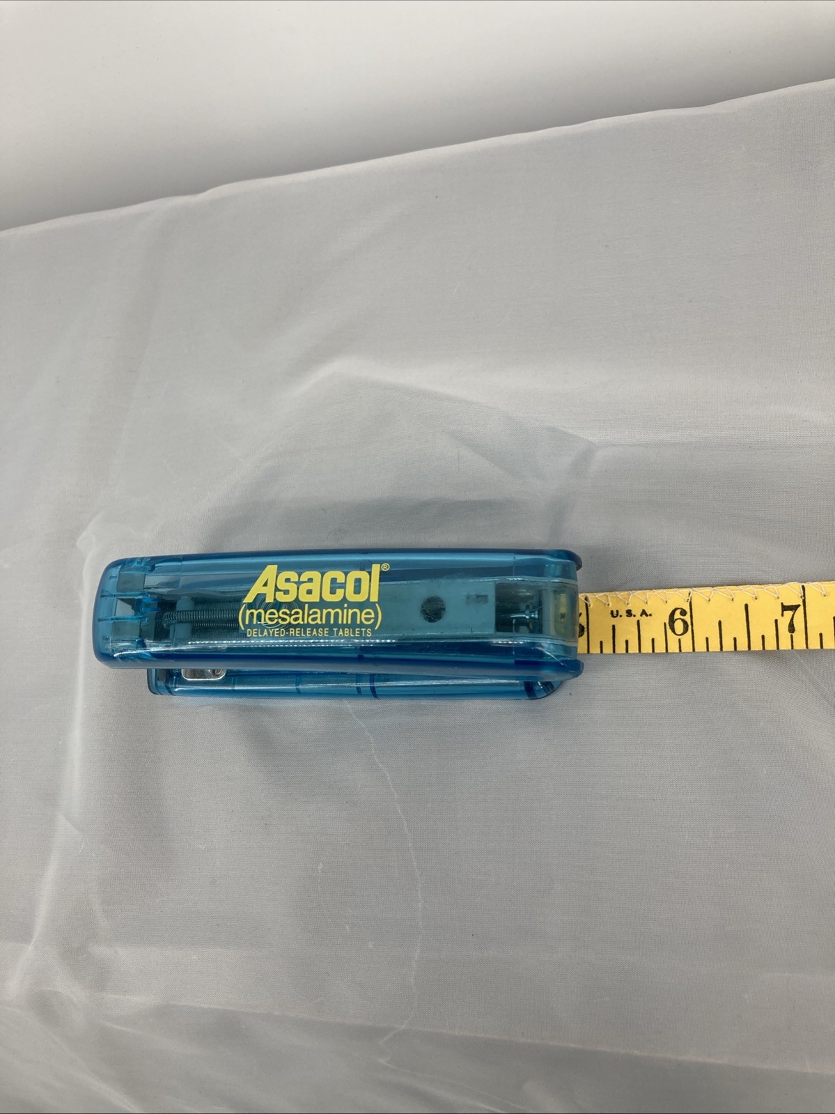 Asacol Pharma Drug Rep Advertising Pharmacy Stapler Clear Blue