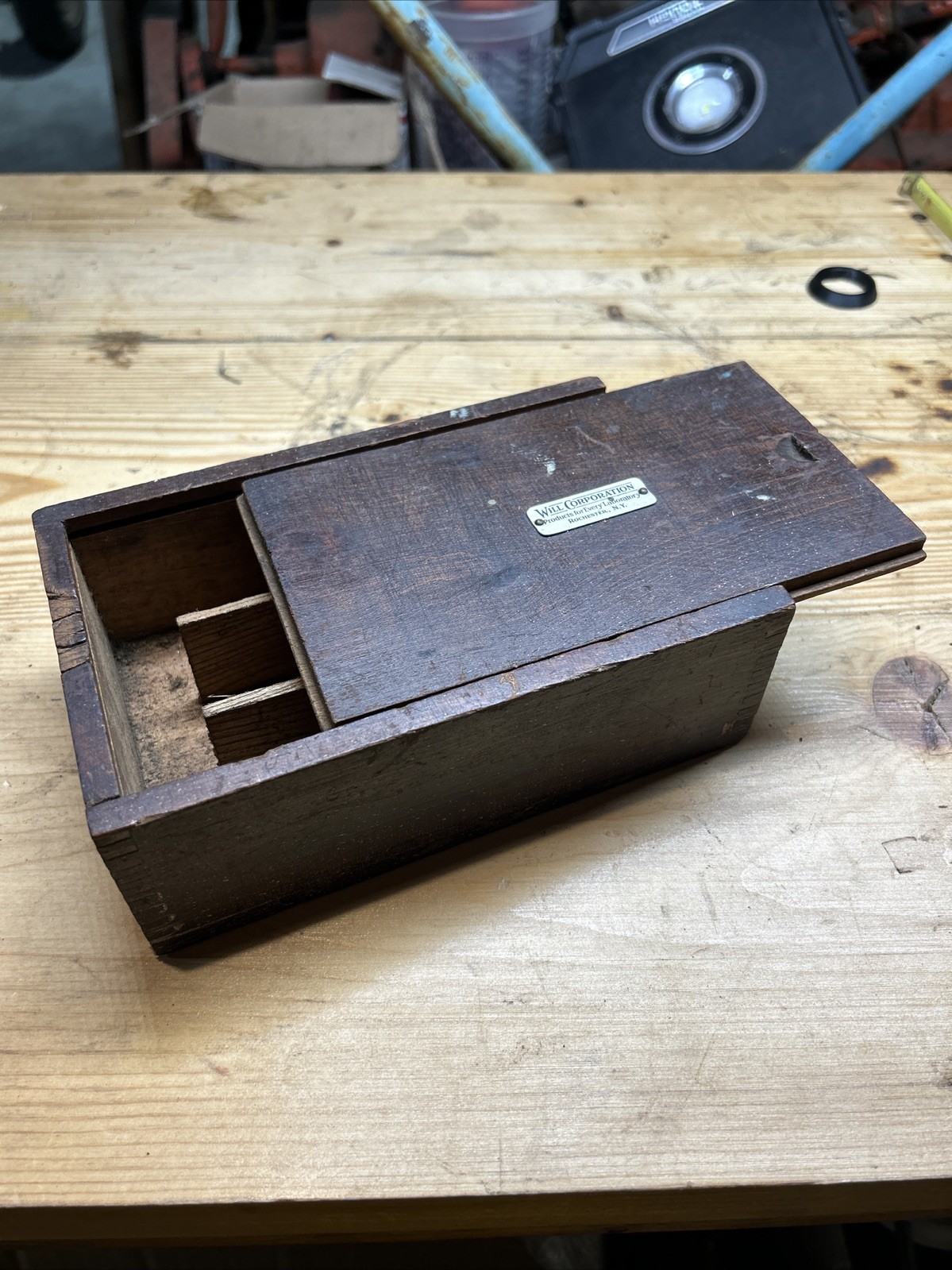 Will Corporation Laboratories Box