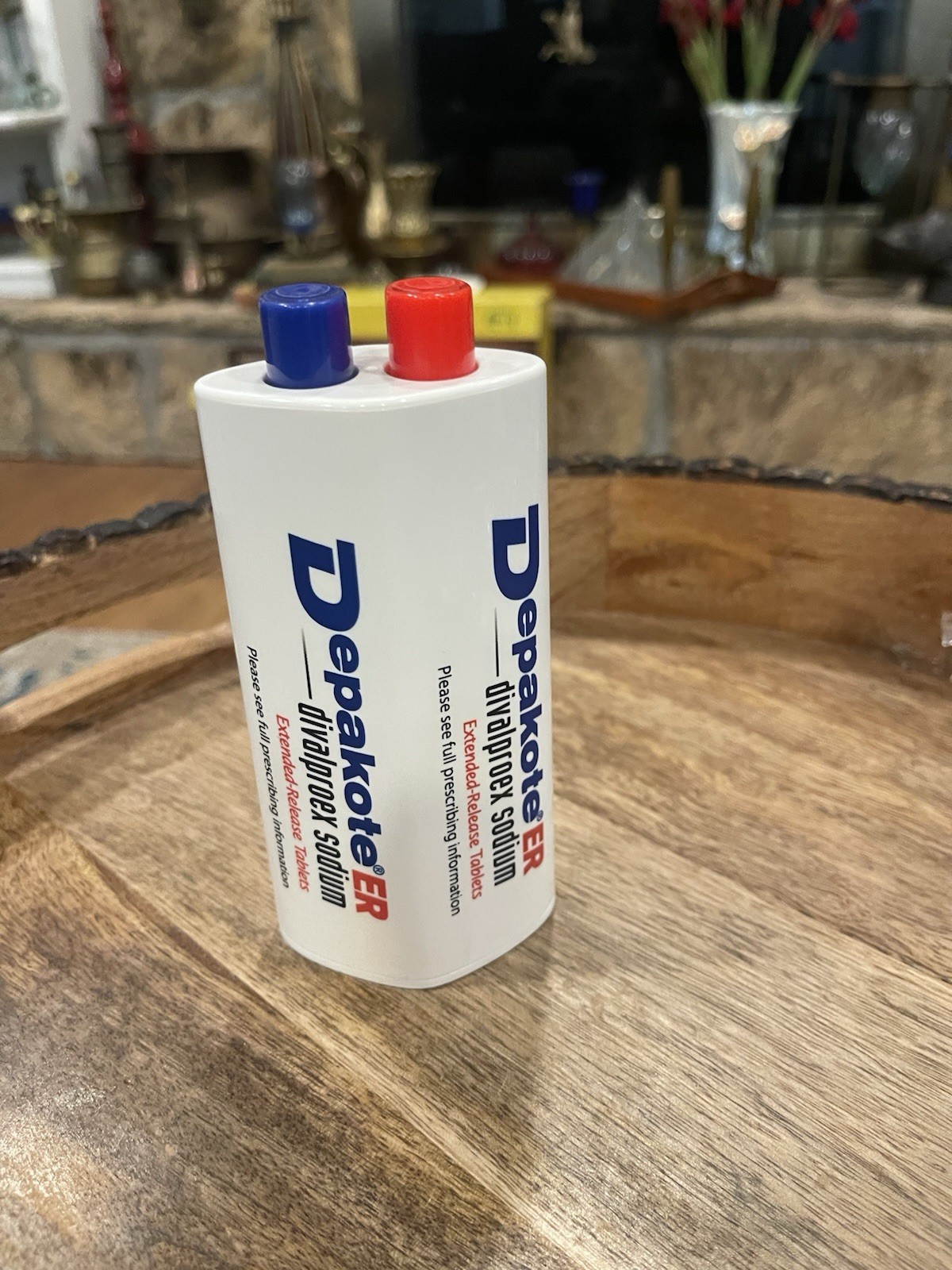 Depakote ER Divalproex Sodium Promotional Collectible Pen Set & Container