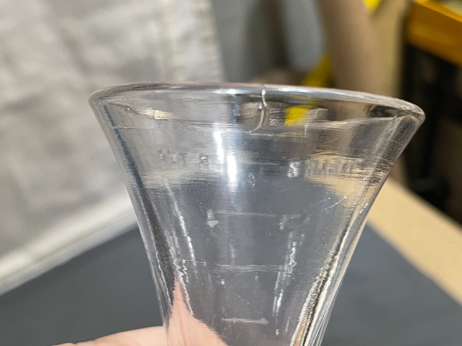 CRAUL-RUDI PHARMACY Dosage Conical glass Teaspoon Tablespoon COMPTON 1900s