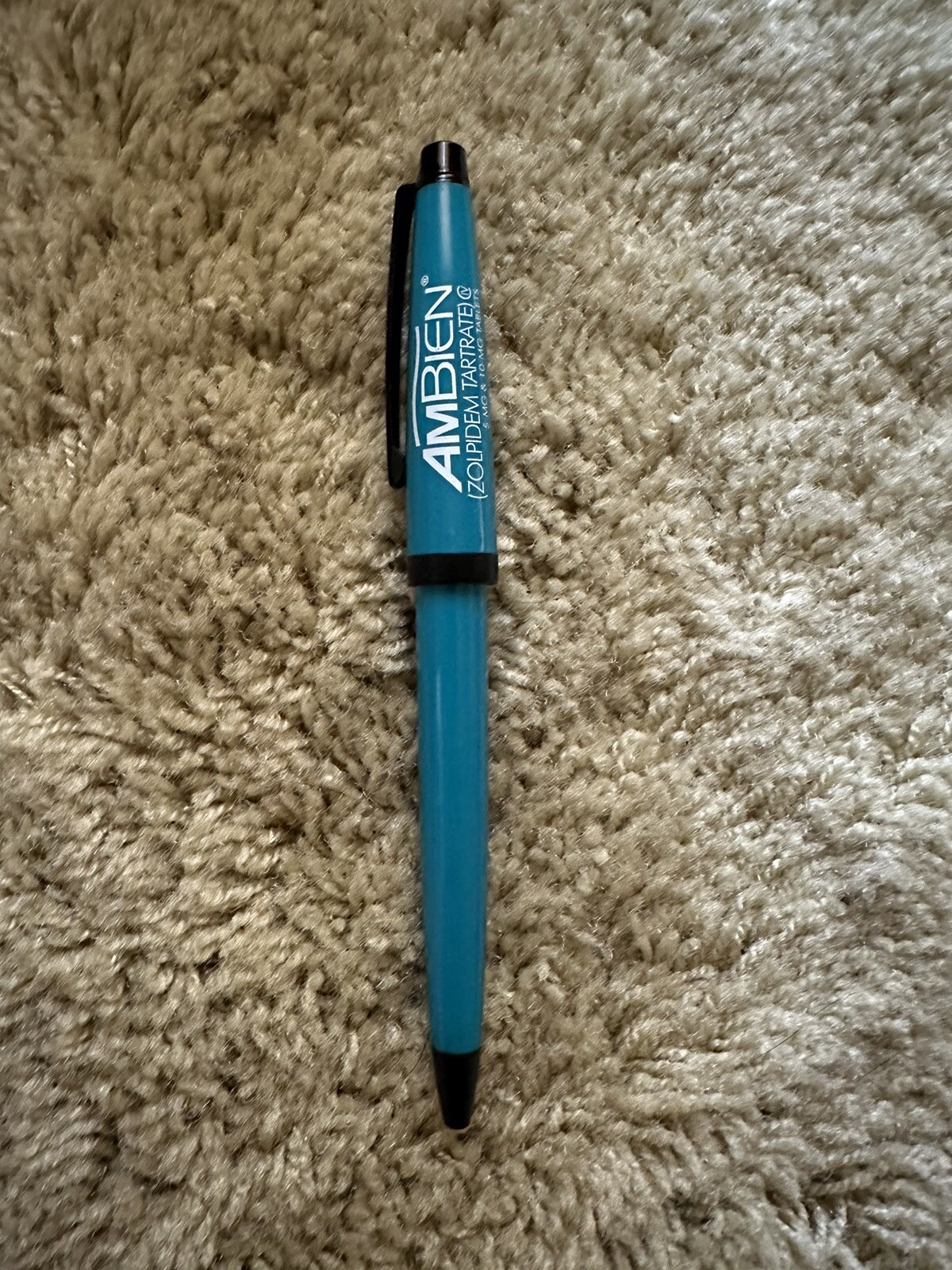 Ambien Drug Rep Pharmaceutical Promo Advertising Pen