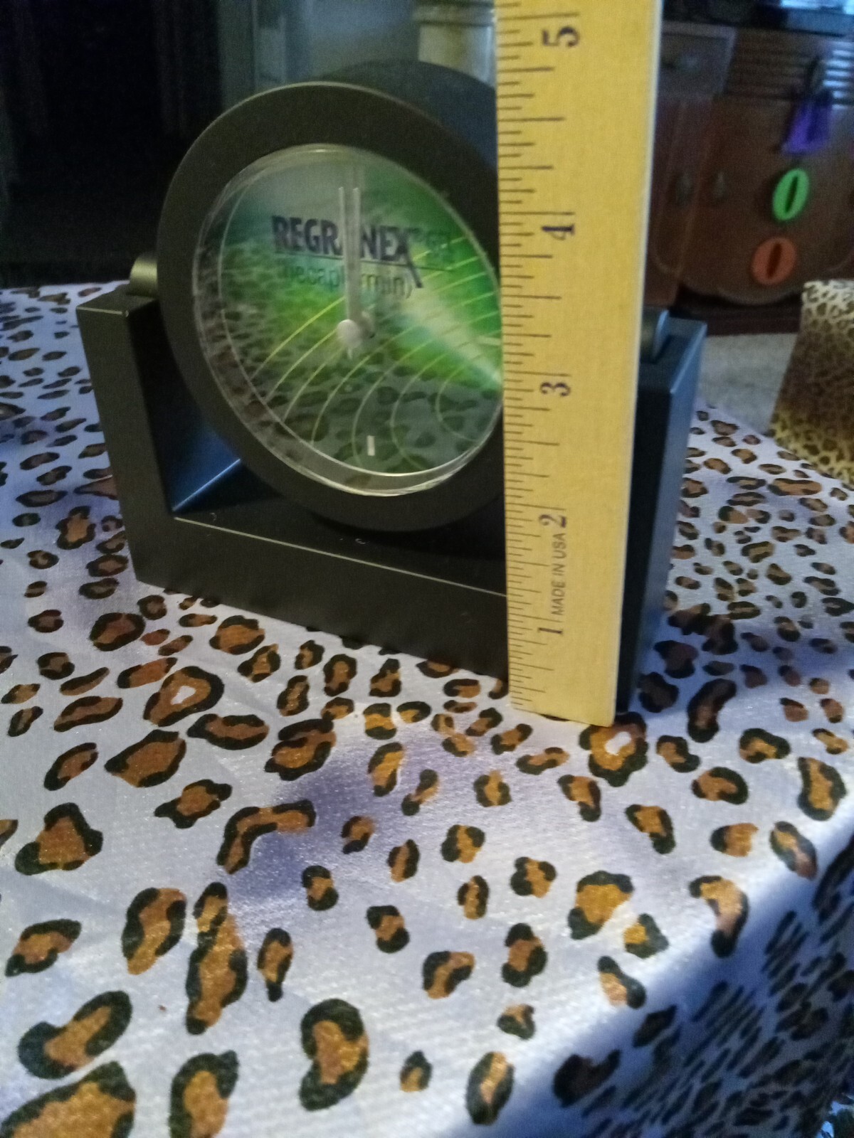 Rare Pharmaceutical Desk Clock Regranex Gel