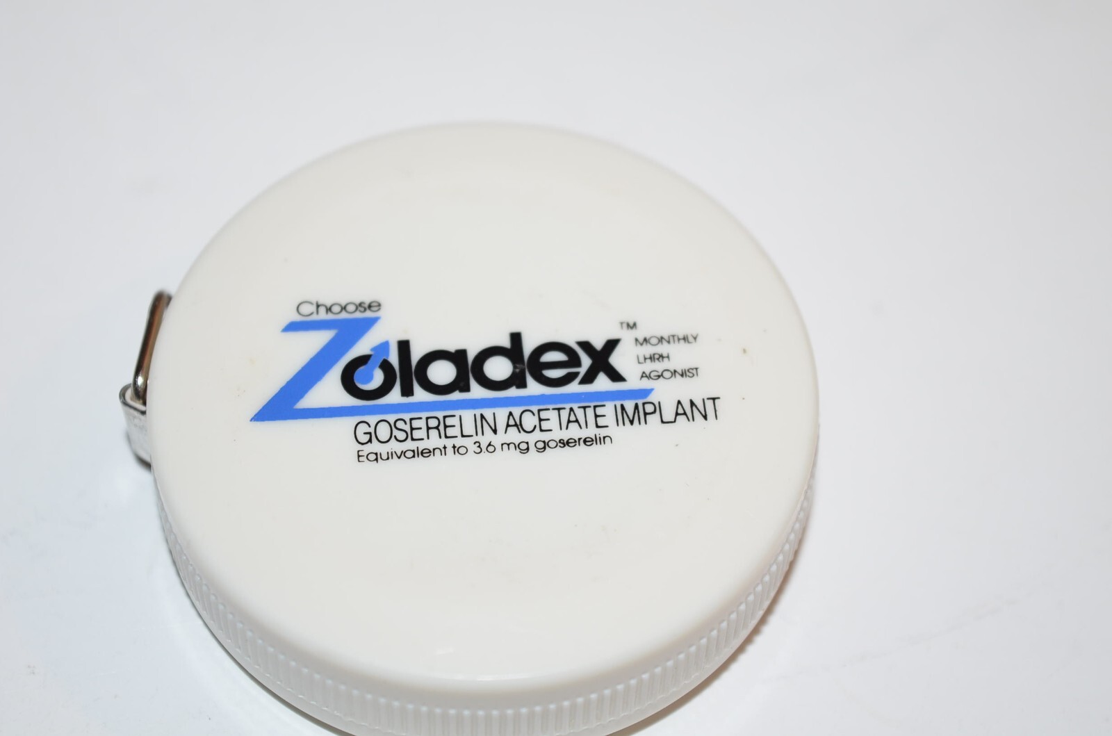 Zoladex Goserelin Implant Pharmaceutical Drug Rep Advertising Tape Measure