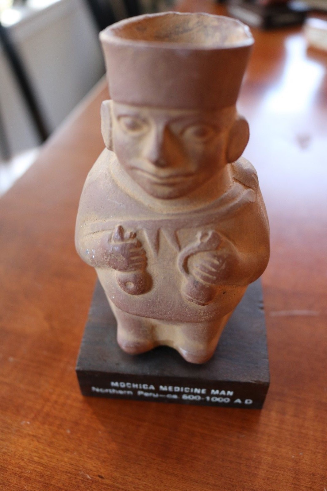 MOCHICA MEDICINE MAN NORTHERN PERU-ca. 800-1000 A.D. PROMO PHARMACUETICAL