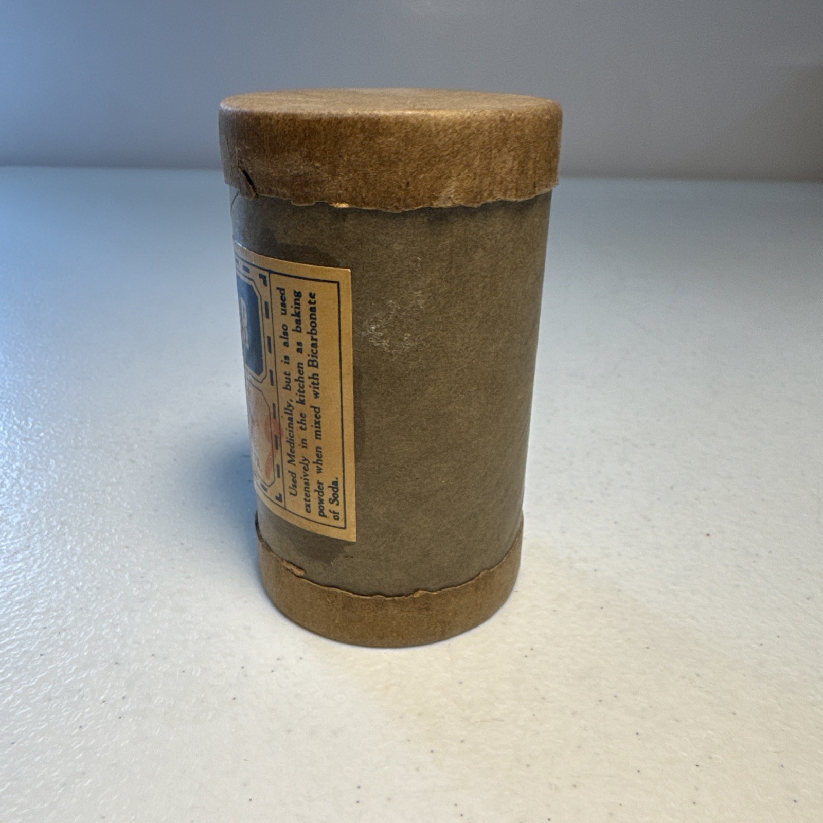 Vintage Rapp’s Pharmacy Easton, PA Cream Tarter Empty Medical Container