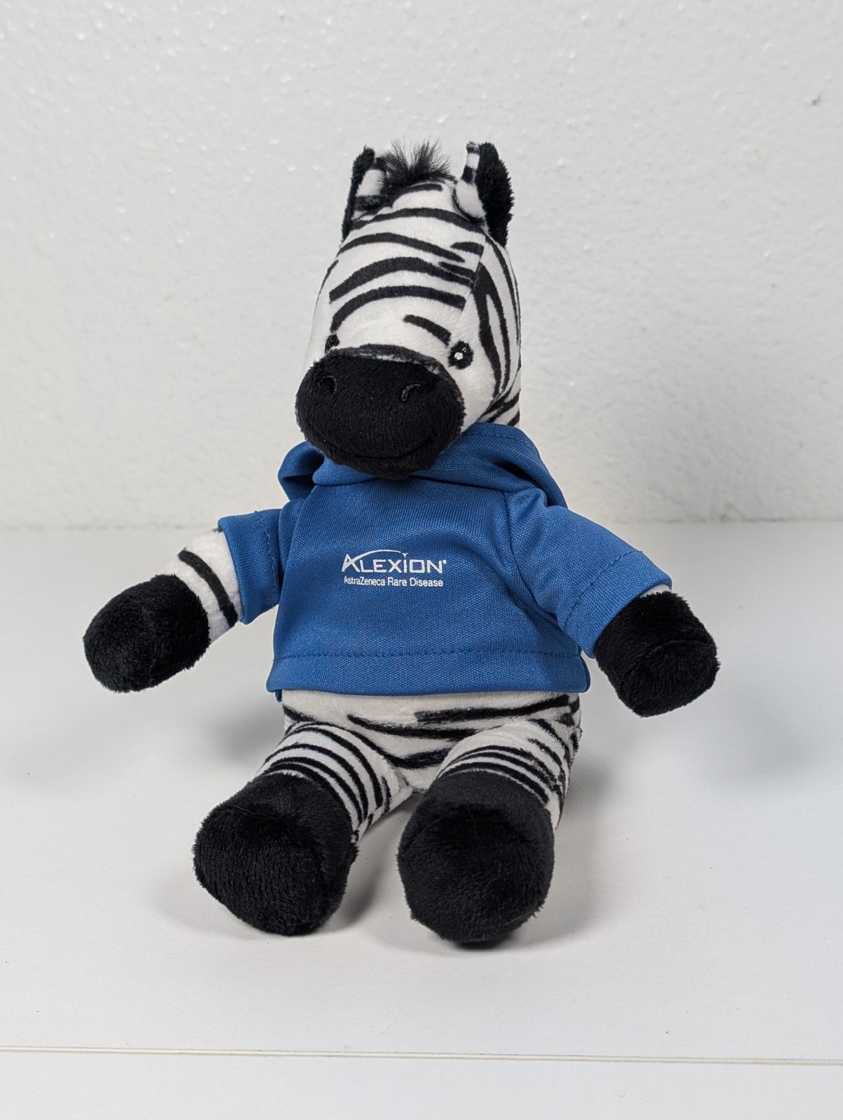 Vtg Pharma Promo Zebra Plush Advertising Drug Rep Alexion AstraZeneca RARE