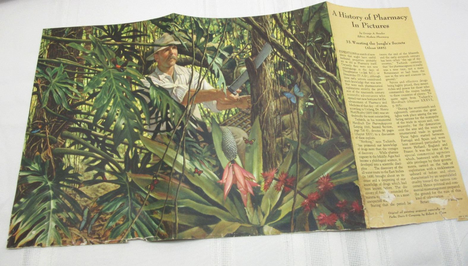 “A History of Pharmacy” in Pictures Set of 19 Prints Park Davis 1950’s