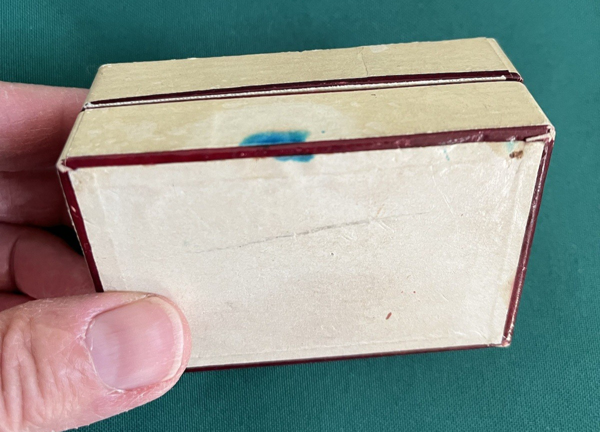 Vintage 1949 Prescription Medicine Box Arbutus Pharmacy Drug Store Maryland