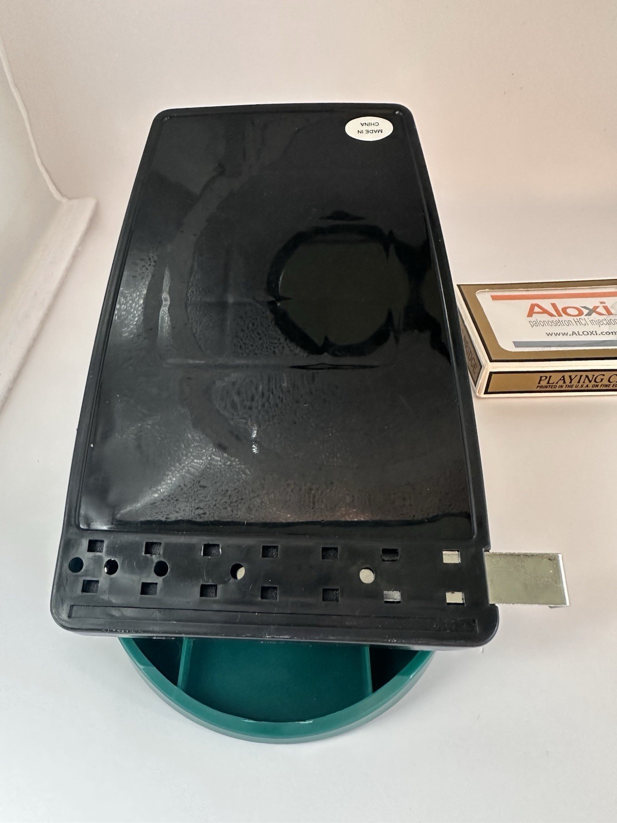 Pharmaceutical Advertising Lot Namenda Hole Punch & Aloxi Playing Cards